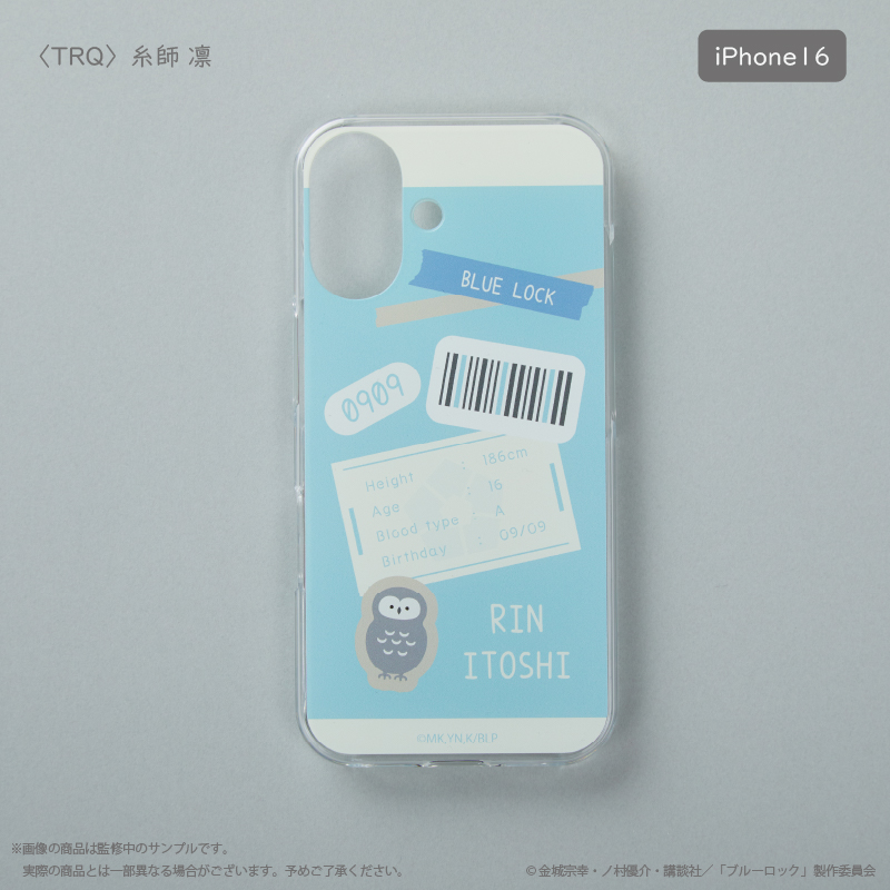 【굿즈-휴대폰굿즈】 블루 록 스마트폰 케이스 TRQ 이토시 린 iPhone SE 2&3세대