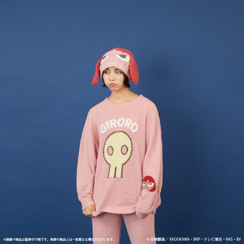 【굿즈-풀오버】 개구리 중사 케로로 룸웨어 풀 오버(UNISEX) 기로로 하사