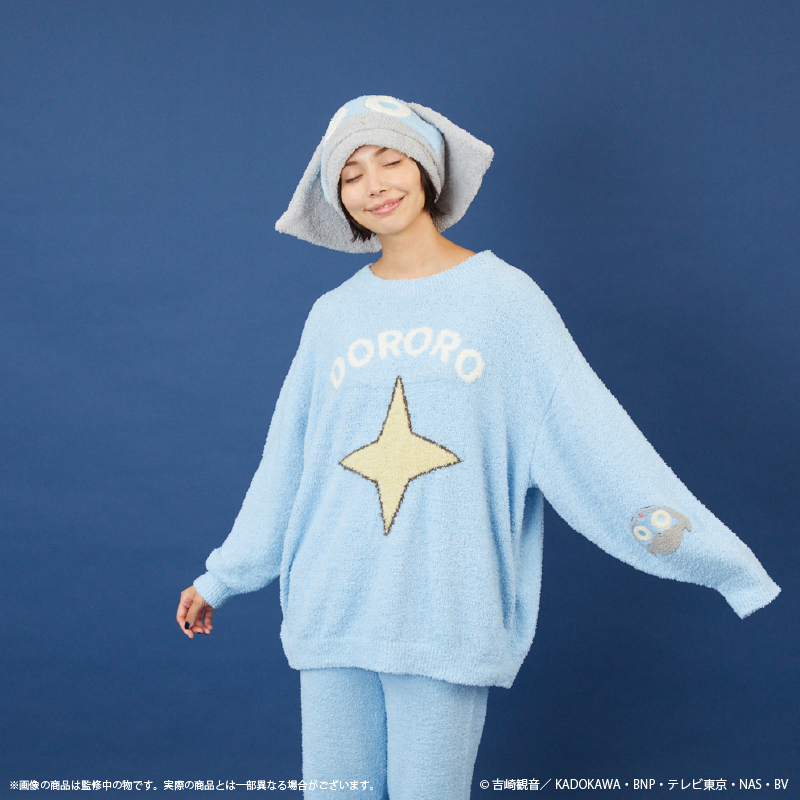 【굿즈-풀오버】 개구리 중사 케로로 룸웨어 풀 오버(UNISEX) 도로로 병장