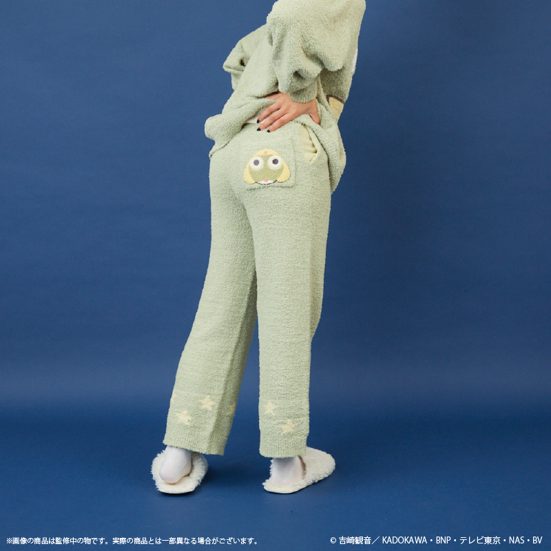 【굿즈-팬츠】 개구리 중사 케로로 롱 팬츠(MENS) 케로로 중사