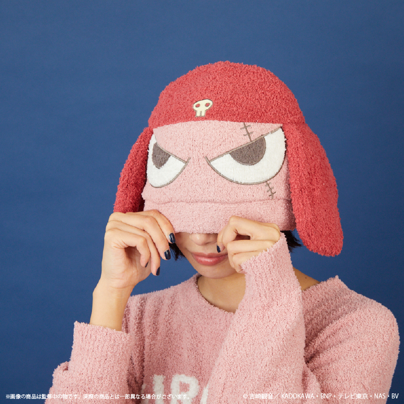 【굿즈-헤어밴드】 개구리 중사 케로로 헤어캡 기로로 하사