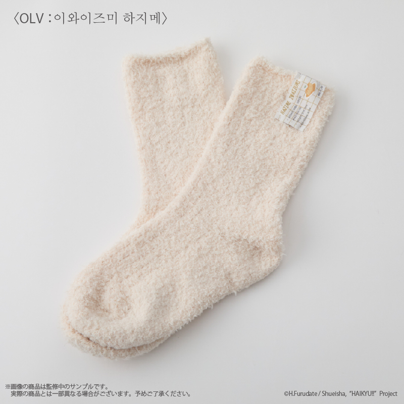 【굿즈-양말】 하이큐!! meets Palude 수면 양말(MENS)〈이와이즈미 하지메〉