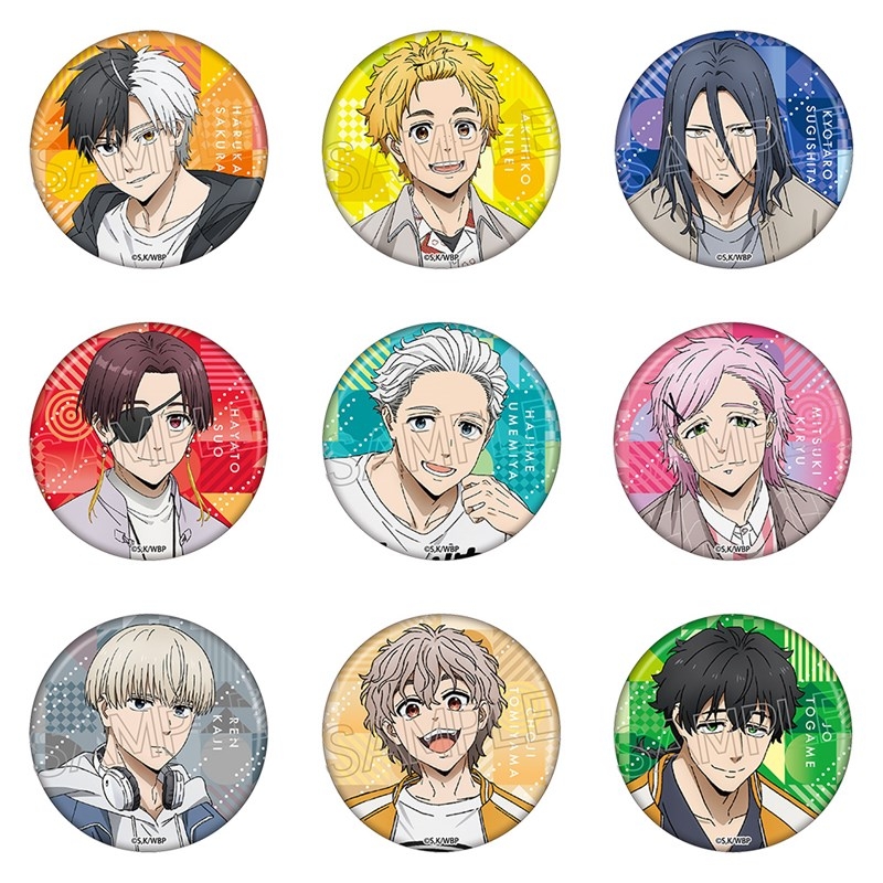 【굿즈-캔뱃지】 WIND BREAKER B9 샤인 시리즈 트레이딩 캔뱃지 (랜덤)