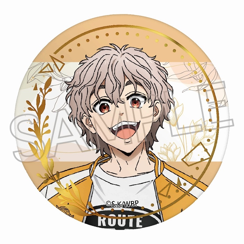 【굿즈-캔뱃지】 WIND BREAKER 금박 캔뱃지 토미야마 쵸지