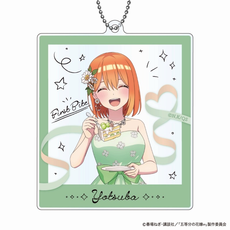 【굿즈-키홀더】 5등분의 신부 아크릴키홀더 First Bite Ver.D 나카노 요츠바