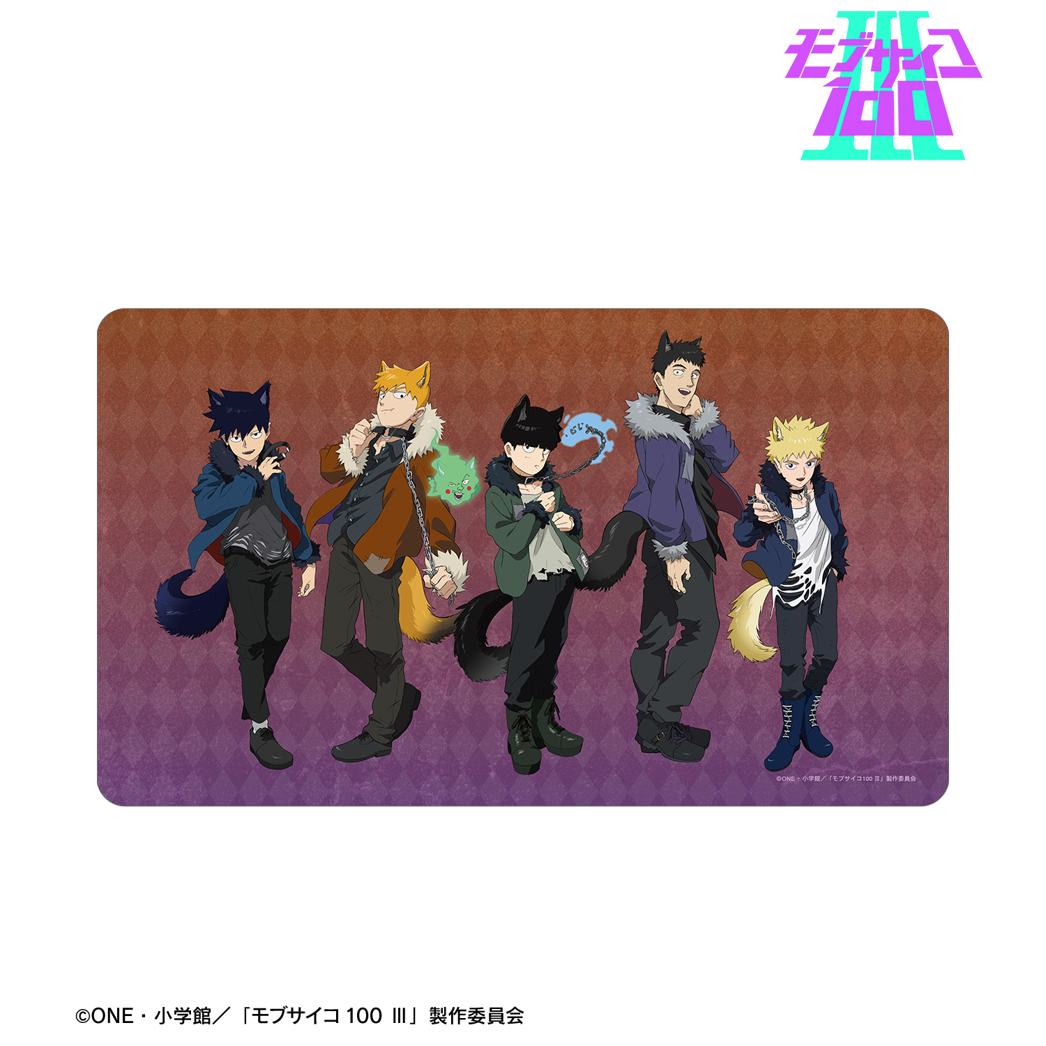 【굿즈-매트】 모브사이코 100 할로윈ver. 멀티 데스크매트 집합
