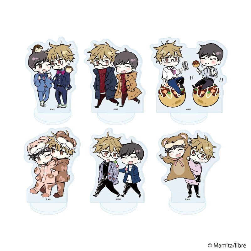 【굿즈-아크릴스탠드】 40까지 하고 싶은 10가지 일 B6 아크릴 푸치스탠드 02 (랜덤)