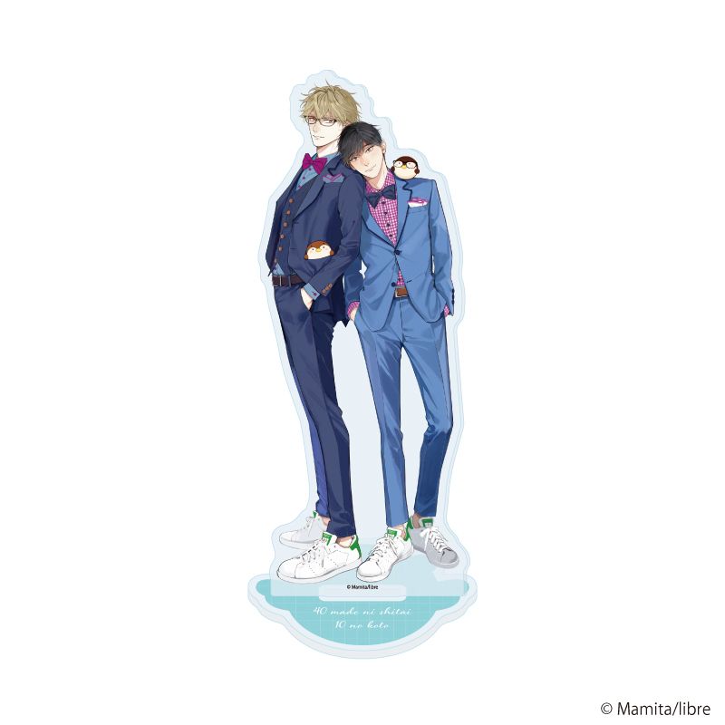 【굿즈-아크릴스탠드】 40까지 하고 싶은 10가지 일 아크릴스탠드 03 타나카 케이시&토죠 스즈메