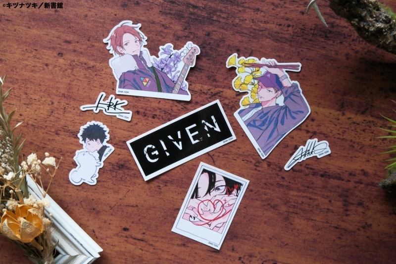【굿즈-스티커】 기븐 스티커 세트 B