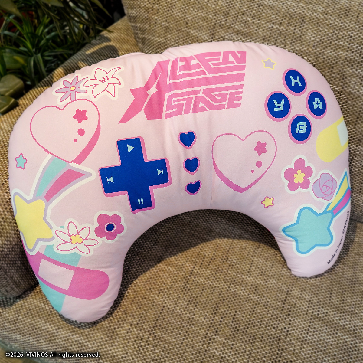 【굿즈-쿠션】 ALIEN STAGE&times;후모코레 게이밍 쿠션