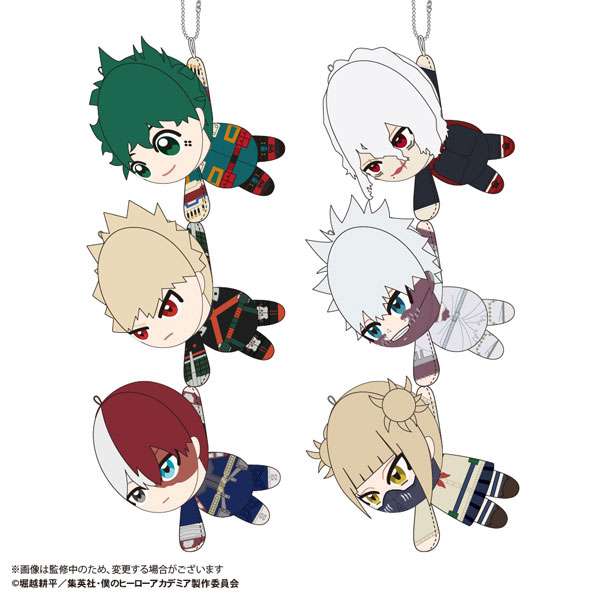 【굿즈-마스코트】 나의 히어로 아카데미아 애니판 B6 테테코레 마스코트 (랜덤)