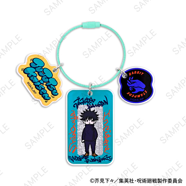 【굿즈-키홀더】 주술회전 비즈니즈 아크릴키홀더 후시구로 메구미