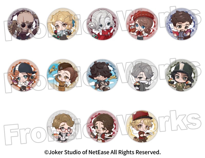 【굿즈-뱃지】 제5인격 B13 트레이딩 캔뱃지 Fun Trip 칸토 (랜덤)