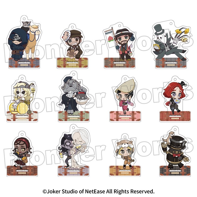 【굿즈-키홀더】 제5인격 B12 트레이딩 아크릴스탠드 키홀더 Fun Trip 츄고쿠 시코쿠 (랜덤)