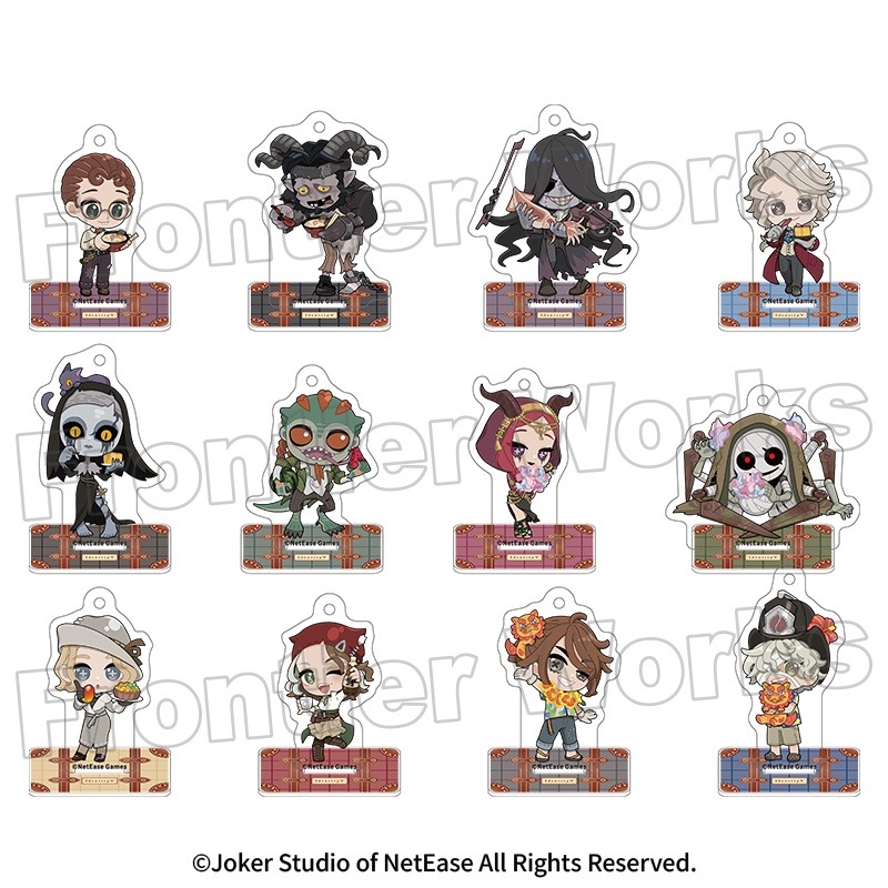 【굿즈-키홀더】 제5인격 B12 트레이딩 아크릴스탠드 키홀더 Fun Trip 큐슈 오키나와 (랜덤)