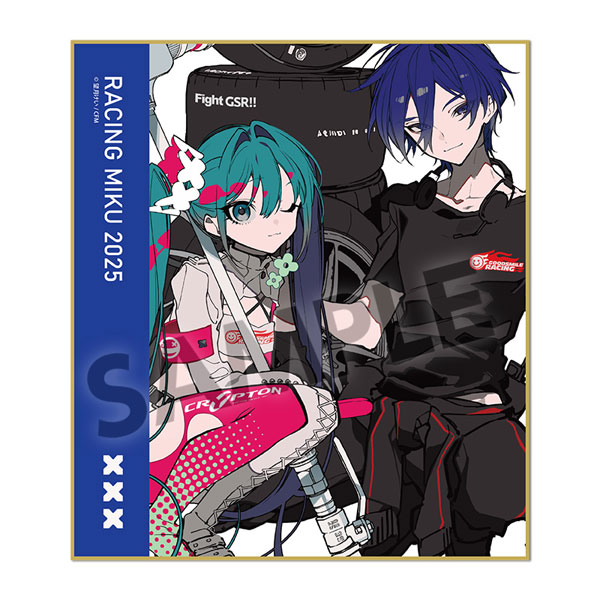 【굿즈-색지】 VOCALOID 레이싱 미쿠 미니 색지 2025ver. Rd.5 SUZUKA