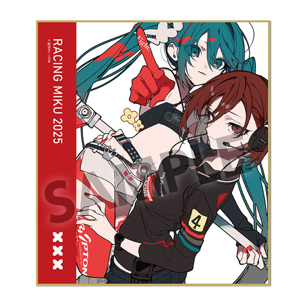 【굿즈-색지】 VOCALOID 레이싱 미쿠 미니 색지 2025ver. Rd.6 SUGO