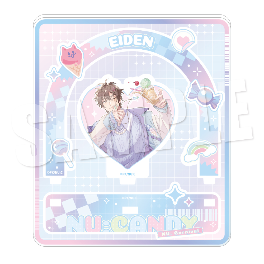 【굿즈-아크릴스탠드】 NU: 카니발 아크릴 디오라마 스탠드《캔디ver.》(에이트)