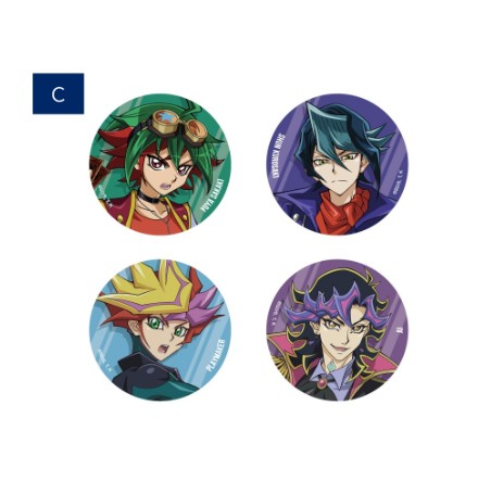 【굿즈-뱃지】 유희왕 B4  듀얼몬스터즈 캔뱃지 컬렉션 C (랜덤)