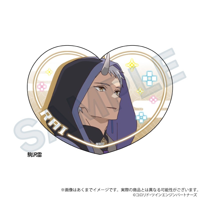 【굿즈-플레이트】 초 가구야 공주! 다이컷 클리어 플레이트 코마자와 라이