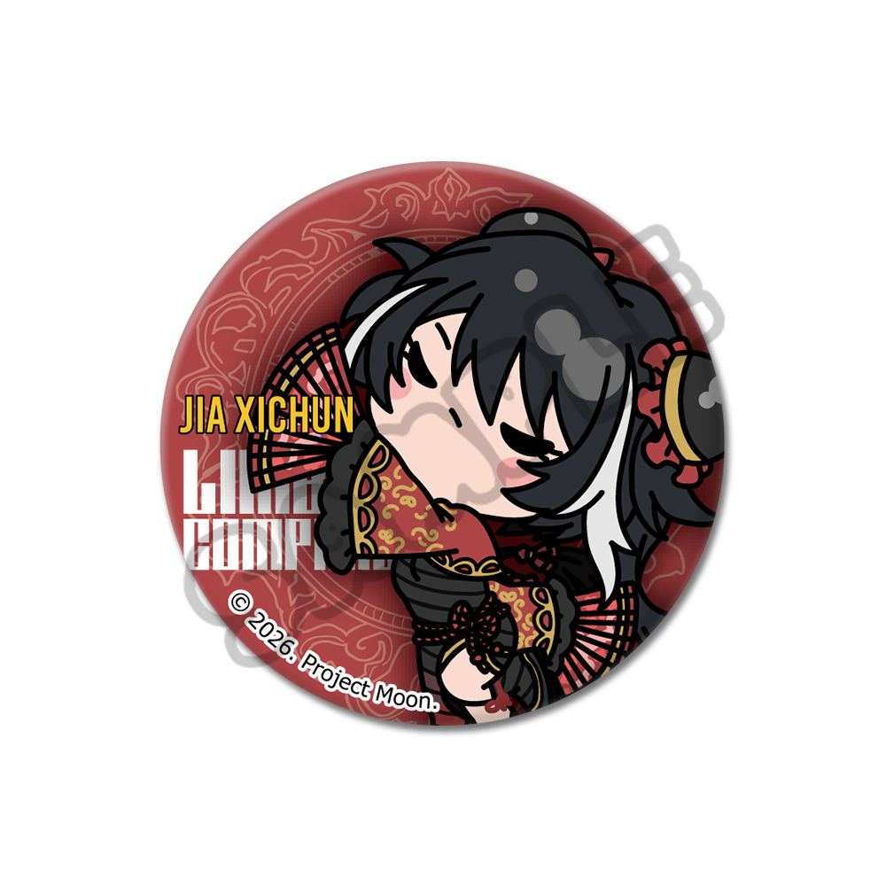 【굿즈-뱃지】 Limbus Company 원형 캔뱃지(57mm) Q 가시춘