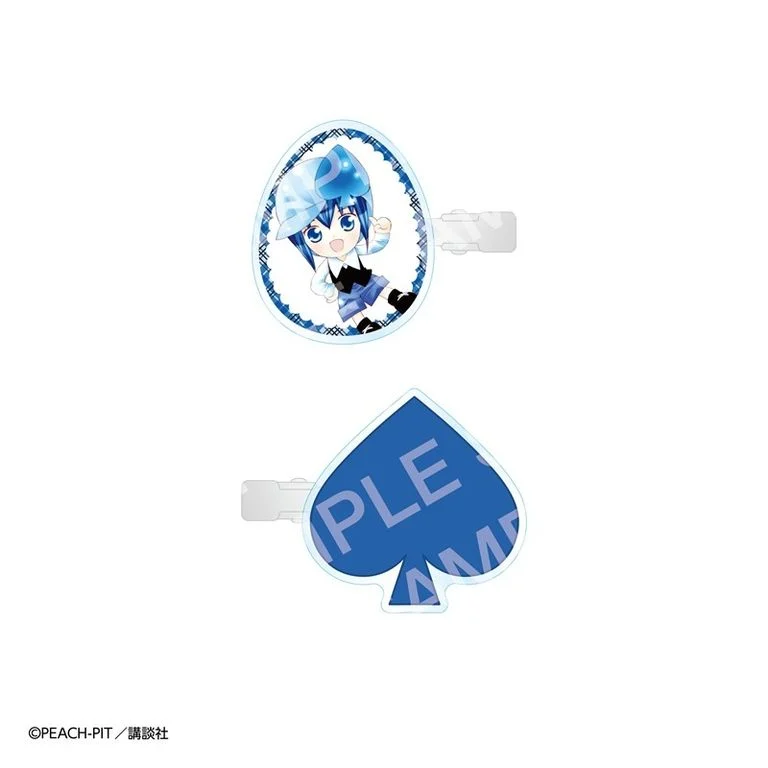 【굿즈-헤어클립】 캐릭캐릭 체인지! 아크릴 헤어 클립 미키