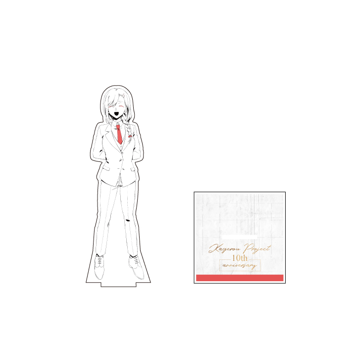 【굿즈-아크릴 스탠드】 카게로우 프로젝트 10th Anni. 아크릴 스탠드 아야노 (White)