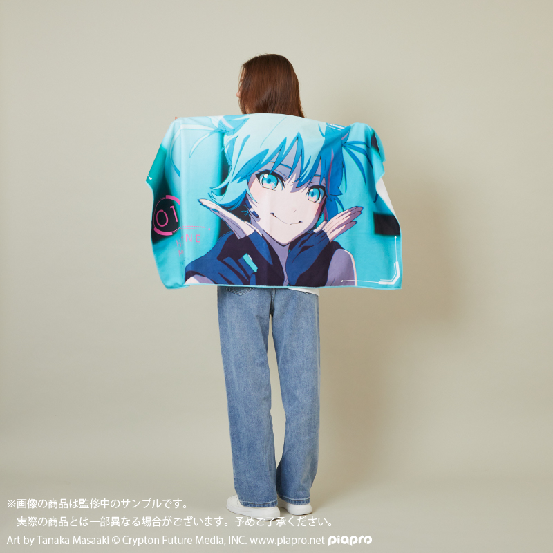 【굿즈-타월】 『HATSUNE MIKU EXPO 10th Anniversary』 배스타올 (MV 클립)