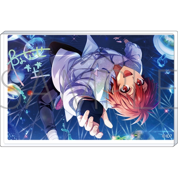 【굿즈-장식품】 아이돌리쉬 세븐 아크릴블럭 그룹 기념일 2023 나나세 리쿠