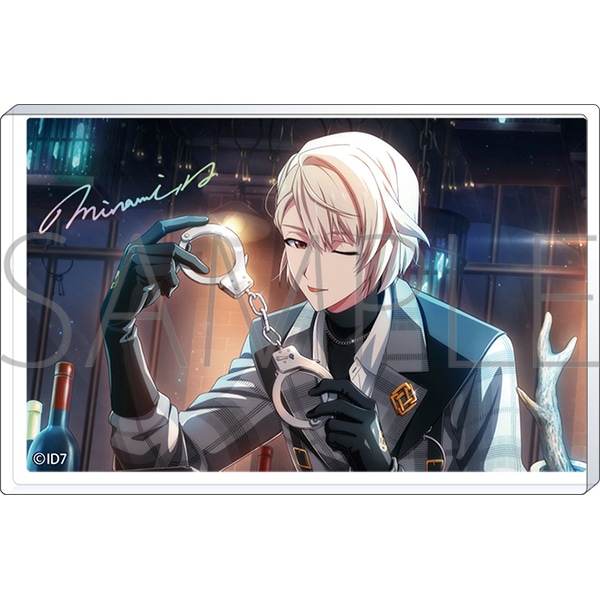【굿즈-장식품】 아이돌리쉬 세븐 아크릴블럭 그룹 기념일 2023 나츠메 미나미