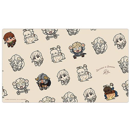【굿즈-매트】 던전밥 러버 매트 미니 캐릭 집합