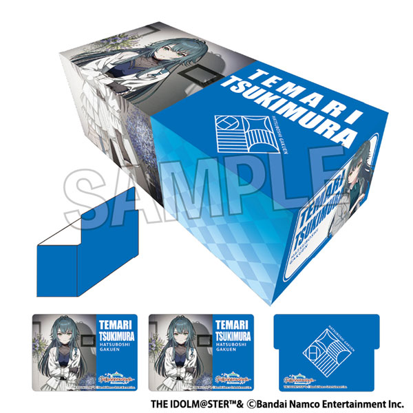 【굿즈-카드케이스】 학원 아이돌마스터 일러스트 카드박스NT 론 울프/츠키무라 테마리