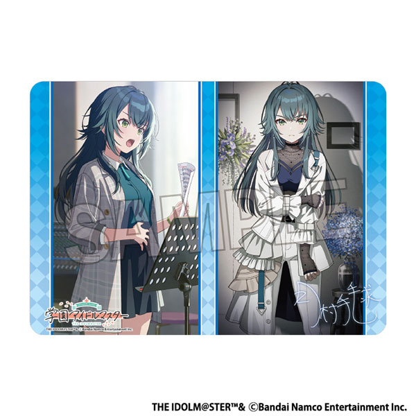 【굿즈-매트】 학원 아이돌마스터 일러스트 플레이 매트NT 론 울프/츠키무라 테마리