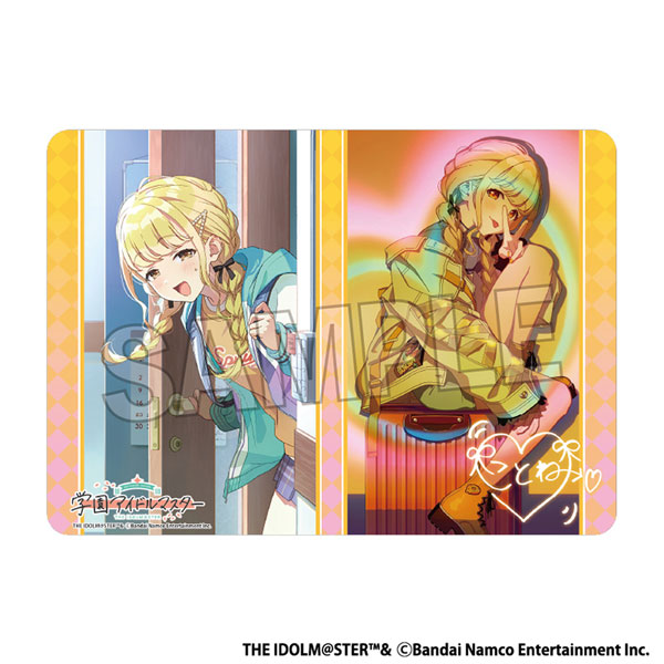 【굿즈-매트】 학원 아이돌마스터 일러스트 플레이 매트NT Colorful Cute/후지타 코토네