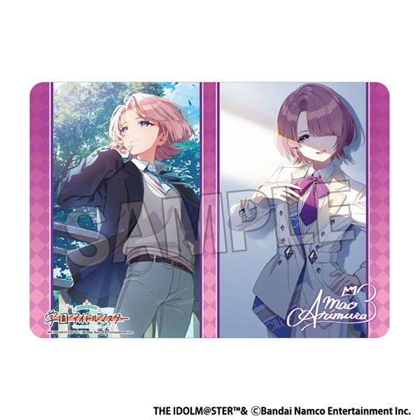 【굿즈-매트】 학원 아이돌마스터 일러스트 플레이 매트NT 다움/아리무라 마오