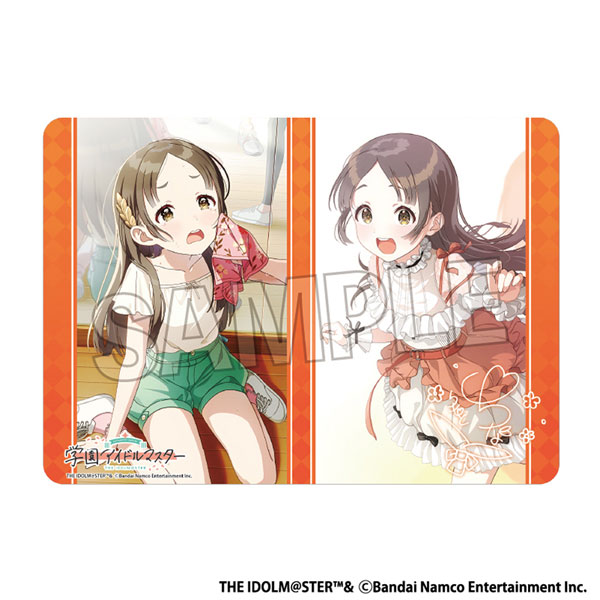 【굿즈-매트】 학원 아이돌마스터 일러스트 플레이 매트NT 최선을 다해/쿠라모토 치나