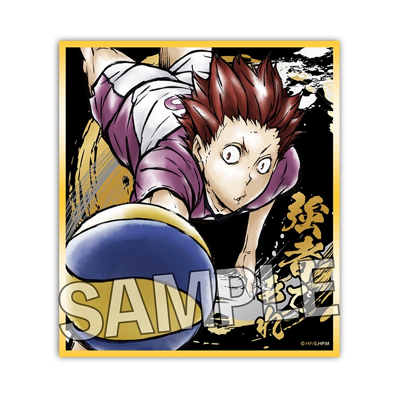 【굿즈-색지】 하이큐!! 격투 반짝이는 색지 텐도 사토리