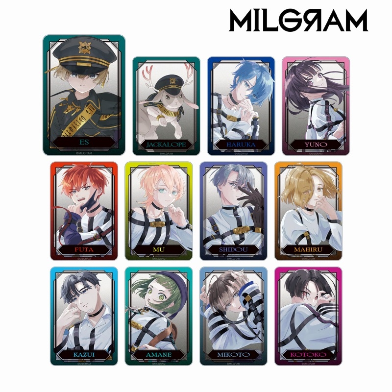 【굿즈-카드】 MILGRAM LIVE EVENT hallucination ver. 트레이딩 아크릴카드