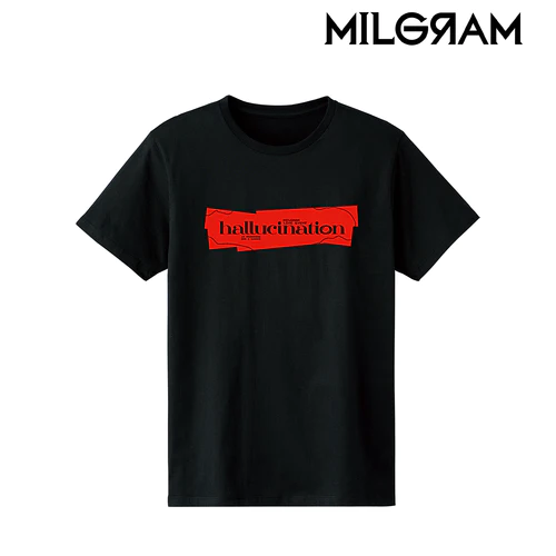 【굿즈-티셔츠】 MILGRAM LIVE EVENT hallucination 공식 T셔츠 유니섹스(사이즈&Free)