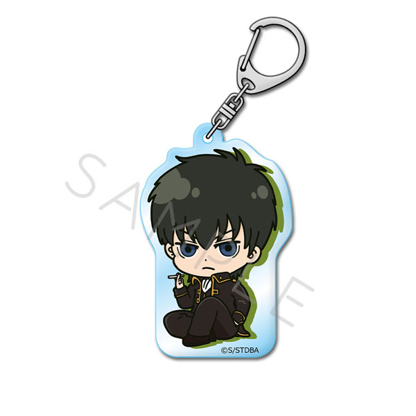 【굿즈-키홀더】 은혼 애니판 아크릴키홀더D(히지카타 토시로)