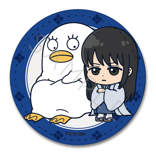 【굿즈-캔뱃지】 은혼 애니판 가죽 캔뱃지F(가츠라 고타로)