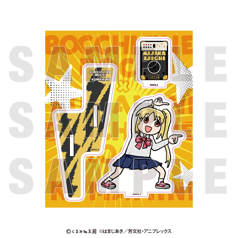 【굿즈-스탠드팝】 봇치 더 록! x쿠마미네 아크릴스탠드 이지치 니지카