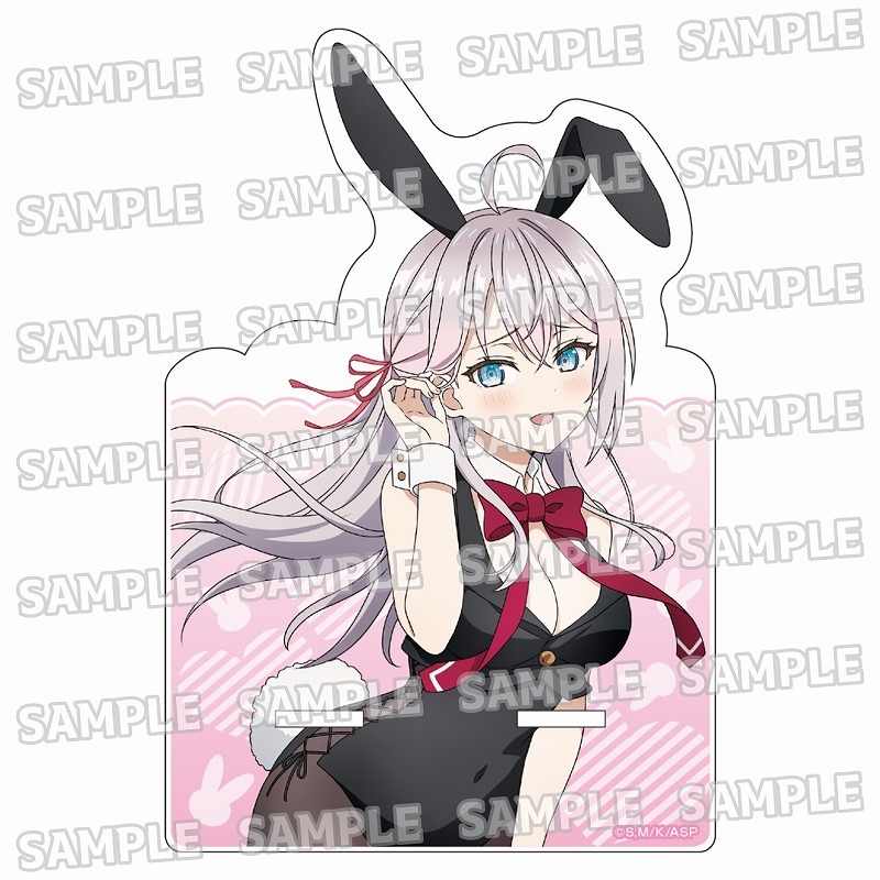 【굿즈-휴대폰굿즈】 가끔씩 툭하고 러시아어로 부끄러워하는 옆자리의 아랴 양 애니판 아크릴 스마트폰 스탠드 바니ver.