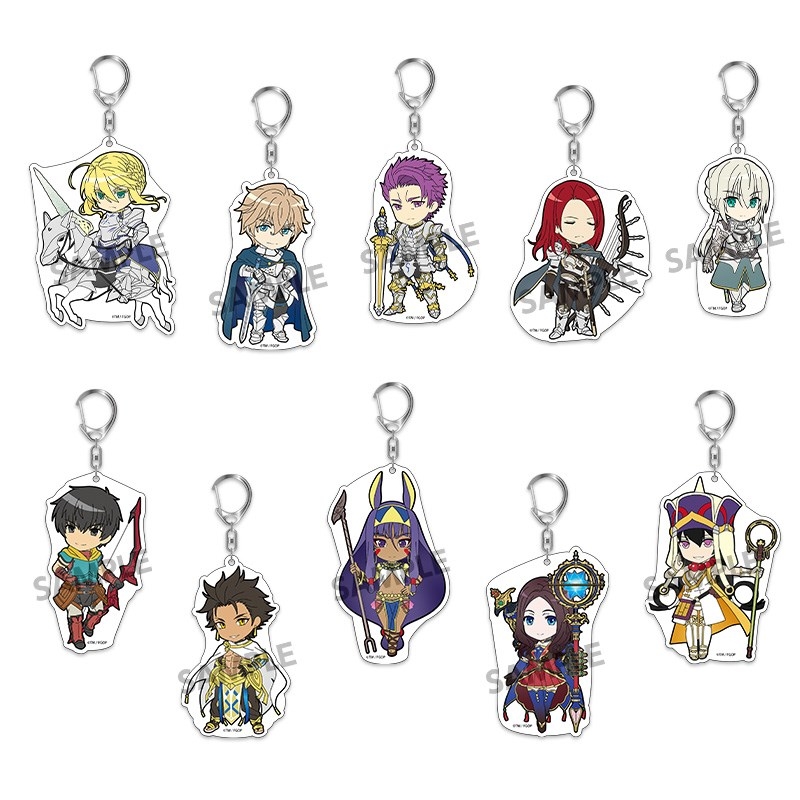 【굿즈-키홀더】 FateGO B10 피크릴 트레이딩 아크릴 키홀더 vol.6 (재판버전)