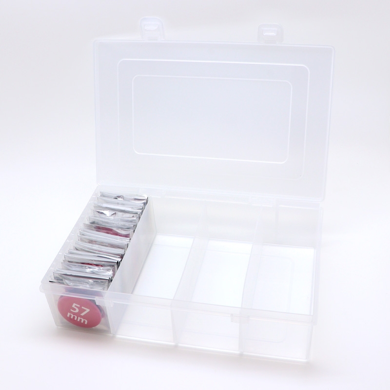 【굿즈-수납박스】 논캐릭 57mm 캔뱃지 전용 스톡BOX