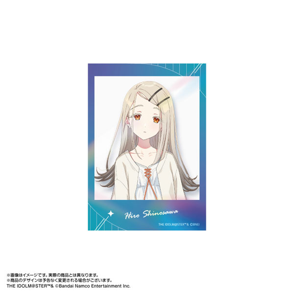 【굿즈-스티커】 학원 아이돌마스터 즉석사진풍 다이컷 스티커 시노사와 히로