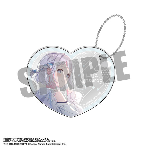 【굿즈-키홀더】 학원 아이돌마스터 피쿠리아 아크릴키홀더&스탠드 카츠라기 릴리야