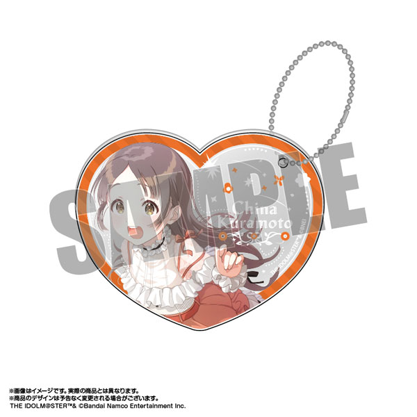 【굿즈-키홀더】 학원 아이돌마스터 피쿠리아 아크릴키홀더&스탠드 쿠라모토 치나