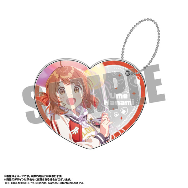 【굿즈-키홀더】 학원 아이돌마스터 피쿠리아 아크릴키홀더&스탠드 하나미 우메