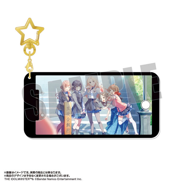 【굿즈-키홀더】 학원 아이돌마스터 베스트샷 키홀더 2 일이라고 생각하고 임하세요